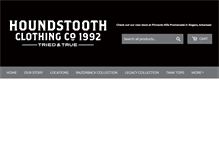 Tablet Screenshot of houndstooth.com